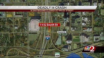 1 dead in possible wrong-way crash on I-4 in Orlando
