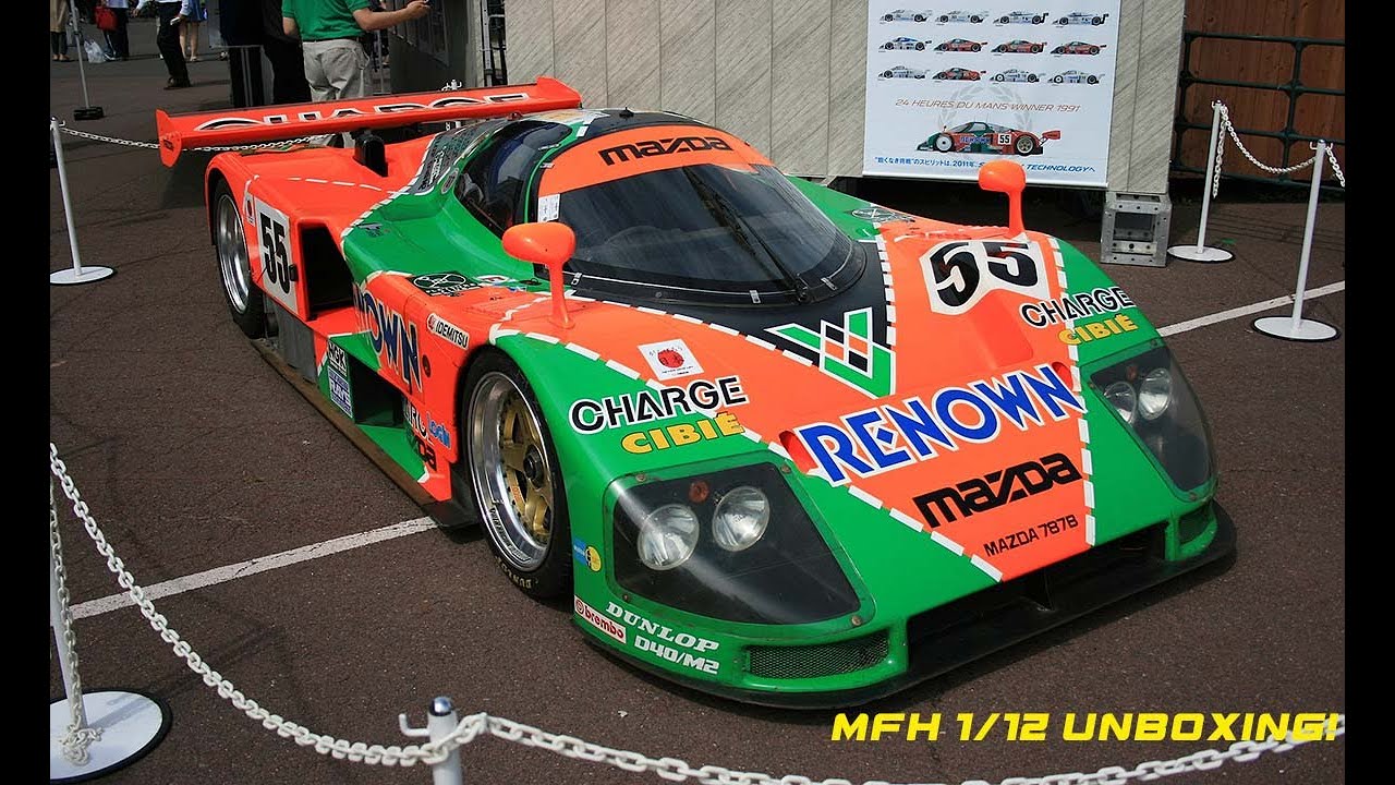 Model Factory Hiro 1/12 Mazda 787B unboxing. - YouTube