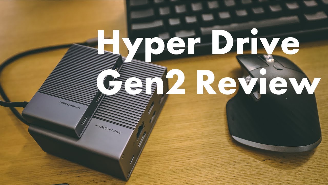 158 | HyperDrive GEN2 レビュー！！新生代USBハブというだけあって