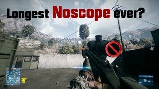 Battlefield 3 | Longest Noscope ever