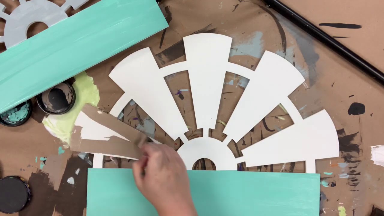 Windmill Name Sign Painting Tutorial s5r16