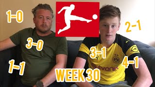 Bundesliga Predictions (Matchday 30)