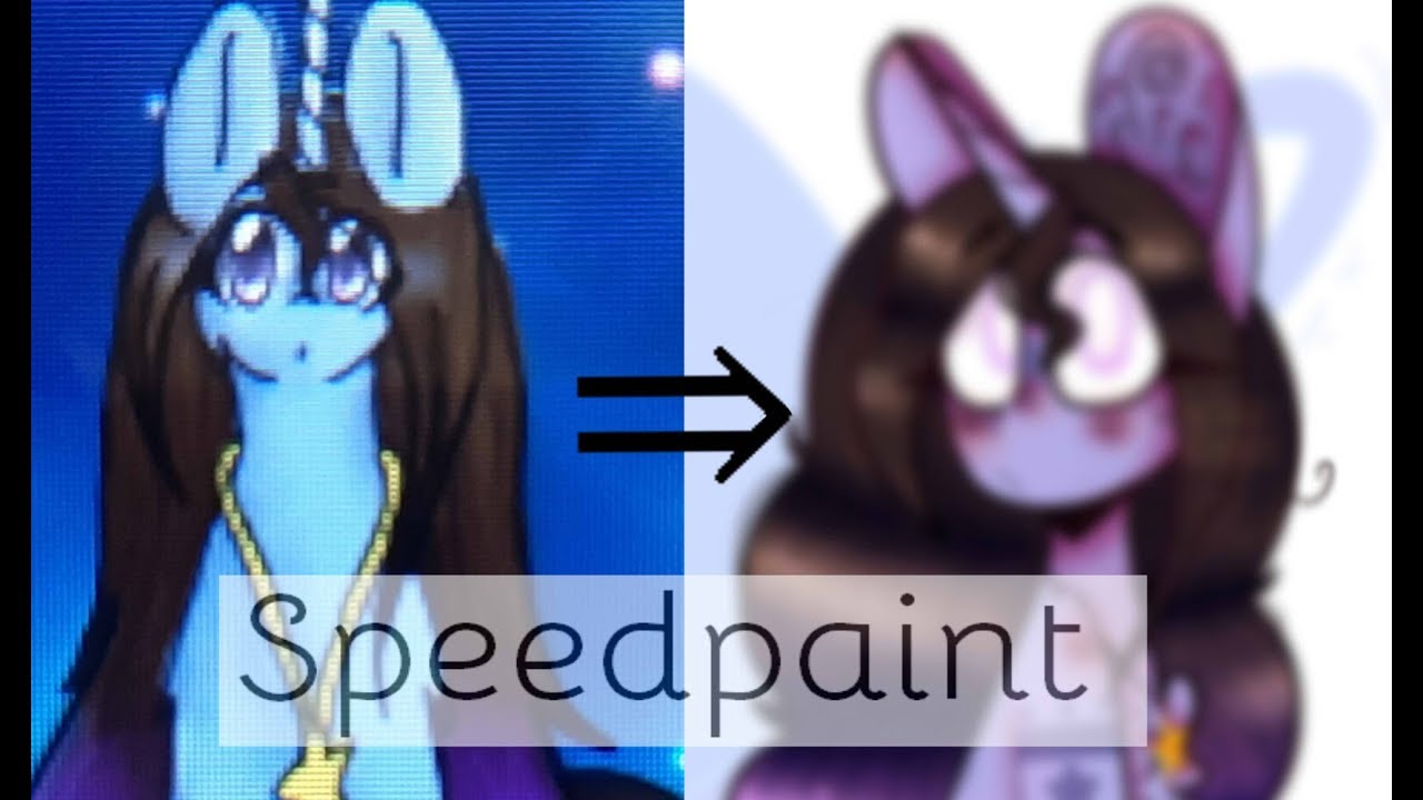 MLP Speedpaint | I Redesign a old OC - YouTube