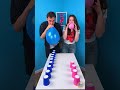 He Has a Weird Way to Blow Balloons 😱😂 #humor