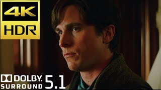Bruce Wayne Returns From College Scene Batman Begins 2005 Movie Clip 4K Hdr