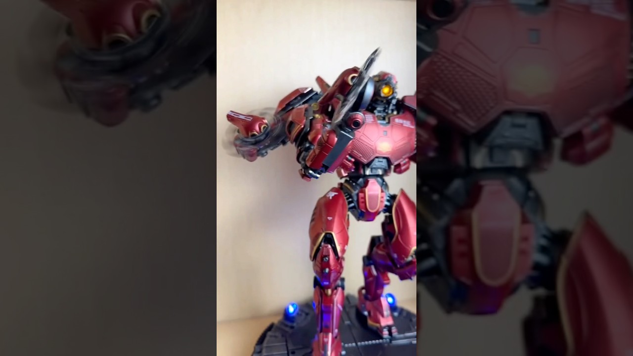 Max the volume to feel Crimson Typhoon’s spinner #pacificrim #hottoys # ...