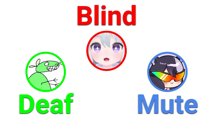 Blind, Deaf, And Mute Person Play D&D