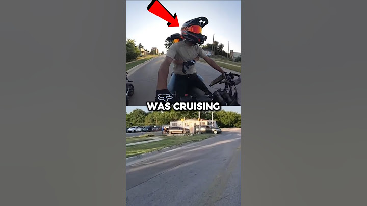 Biker Dad Saves The Day 🤯