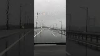 台風１８号 瀬戸大橋通行止め直前 ２輪車は通行止め中 ３連休直撃 Youtube