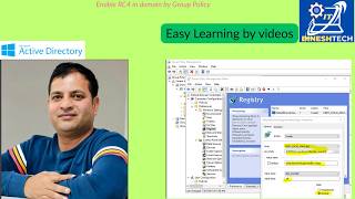 Enable RC4 in domain controllers  by Group Policy