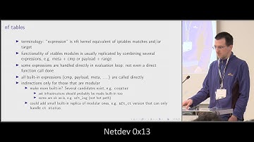 Netdev 0x13 - Netfilter Mini Workshop