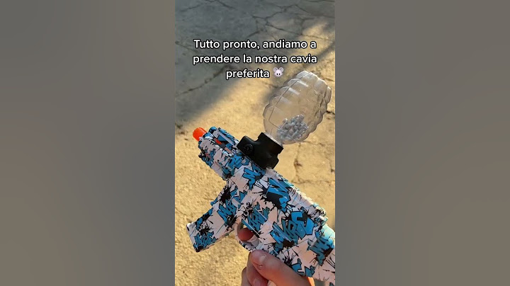 Palline di carta stagnola?!?😳 #blazer #gun #challenge #tutorial
