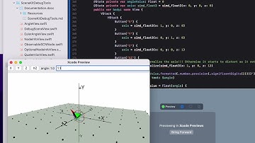 Using Xcode preview to quickly explore quaternion rotations in SceneKit