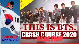 American Rapper First Time Hearing -BTS Crash Course 2020: History & Music [Reaction]