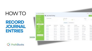 How to Pass Journal Entries in ProfitBooks | Step-by-Step Tutorial
