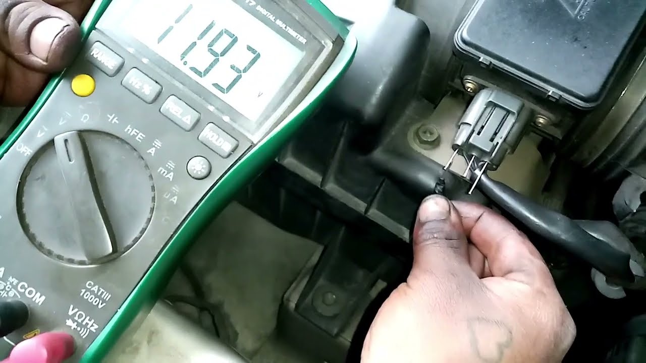 GRAND motor J20/Sensor MAF Cómo VERIFICAR VOLTAJES - YouTube