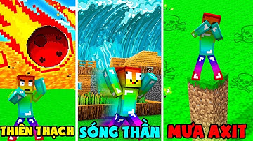 MINI GAME : CUỘC THI SỐNG SÓT KHỎI SIÊU THẢM HỌA ** THỬ THÁCH NOOB SINH TỒN THẢM HỌA ĐÁNG SỢ NHẤT ??