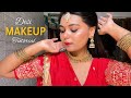 Desi Makeup Tutorial for Beginners | Easy Step-by-Step Makeup Look ✨|| @khushinikam98 
