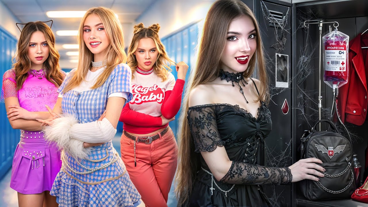 ¡La Chica Nueva del Instituto es una Vampira! Mi Mejor Amiga me Reemplazó por una Vampira