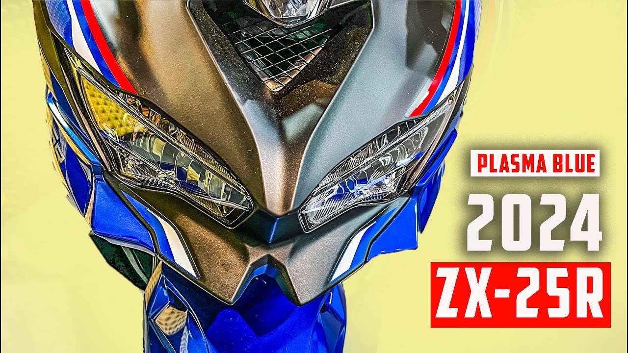 GILAAA, ASLINYA KEREN PARAH ⁉️ 😱 NEW NINJA ZX25R PLASMA BLUE 2024 🔥 BIRUNYA BEDA DENGAN YAMAHA ??