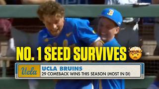 WALK-OFF: Top-seed UCLA SURVIVES NCAA baseball regional elimination
