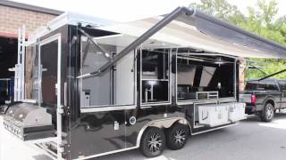 8 X 20 Extreme Football Tailgating Trailer