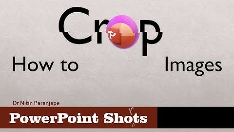 How to crop images - PowerPoint Shorts