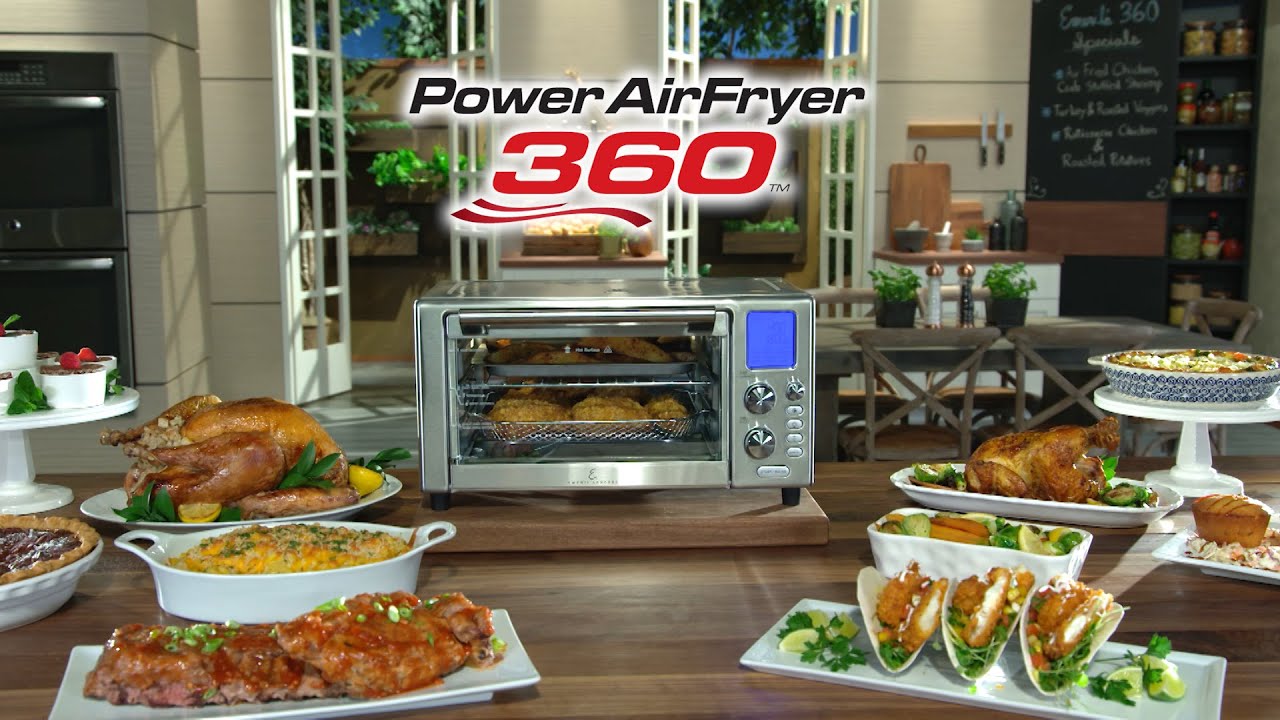 Ya no volverás a necesitar aceite con Power Air Fryer 360
