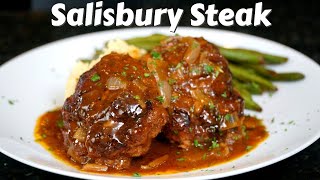 How To Make Salisbury Steak | Quick, Easy, and Cheap Dinner Recipe #MrMakeItHappen #CheapEats