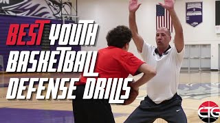 BEST Youth Basketball Defense Drills For Beginners