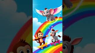 BANDER KI DUKAN 🐒 | HINDI STORY #hindistories #moralstories #childrensstories  #funny #shorts