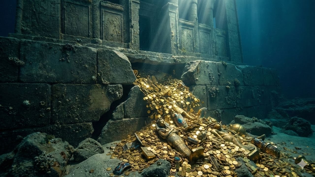 The Lost Gold of the Egyptian Pharaohs! (Underwater Discovery)