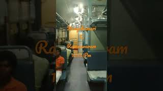 Kanyakumari To Rameswaram Superfast Express Train 1015 Pm