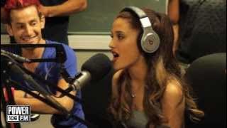 Ariana Grande Sings 'The Way' Live On The #LIFTOFF w/ J Cruz & Justin Credible