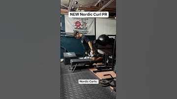 Nordic Curl PR using the Nordic Back Extension by The Tib Bar Guy
