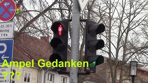 Ampel Gedanken #1 | Bei Rot die Fußgänger-Bedarfsanlage überqueren zugunsten der Autofahrer?