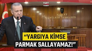 Hurbaşkanı Erdoğandan Adalet Mesajı Yargıya Parmak Sallayanlar Hukuk Kaidelerini Öğrenmeli