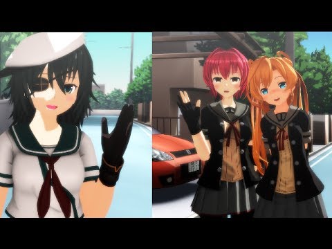 【艦これMMD】阿武隈・鬼怒・木曾〖ヤンデレ〗