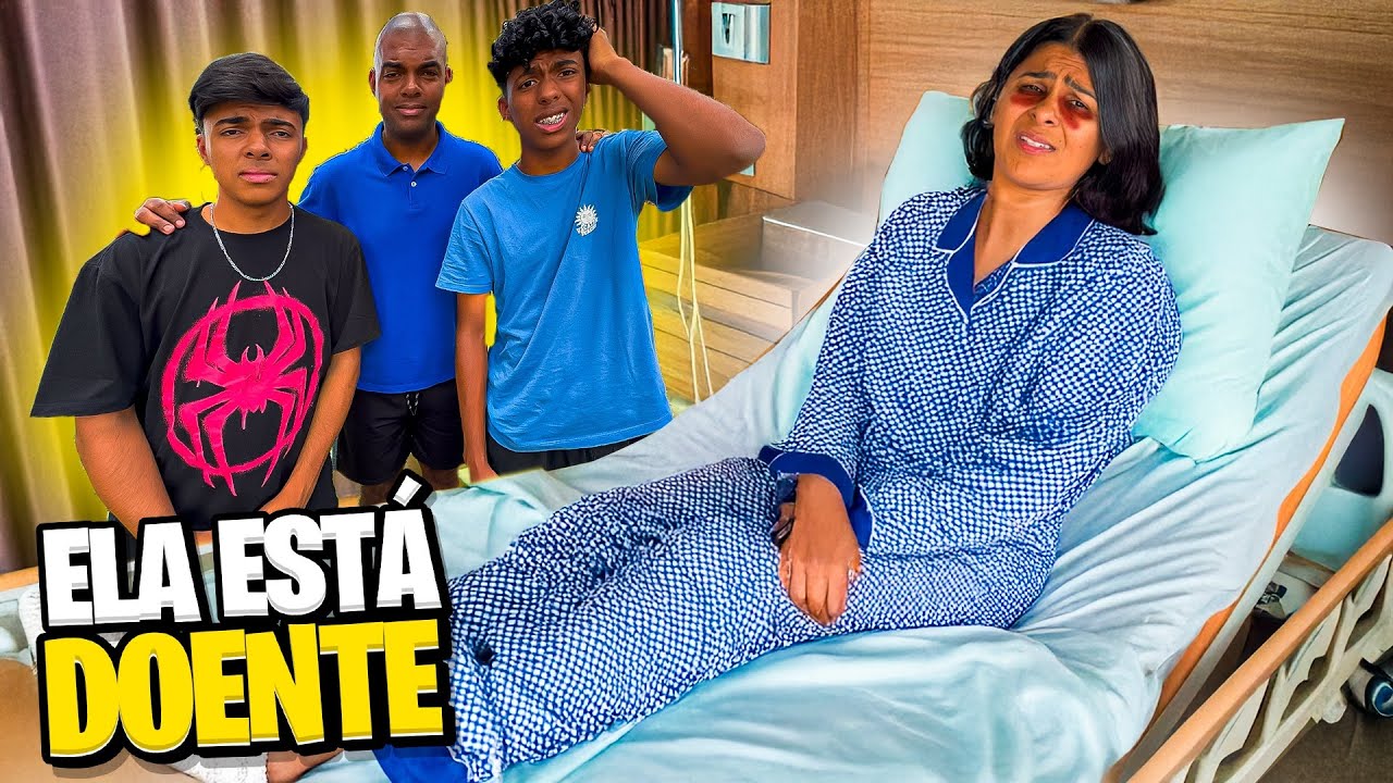 ELA ESTÁ DOENTE “Estevão e Gabriel, farão todo trabalho da casa”😅