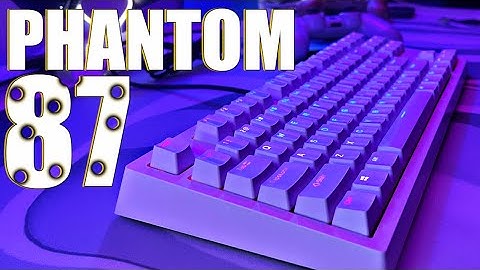 My new favorite keyboard is under $100 - Tecware Phantom 87 White Edition