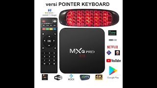 REVIEW TV BOX Android MXQ Gyroscope Pointer Keyboard 4K 2+16Gb stb set top box screenshot 1
