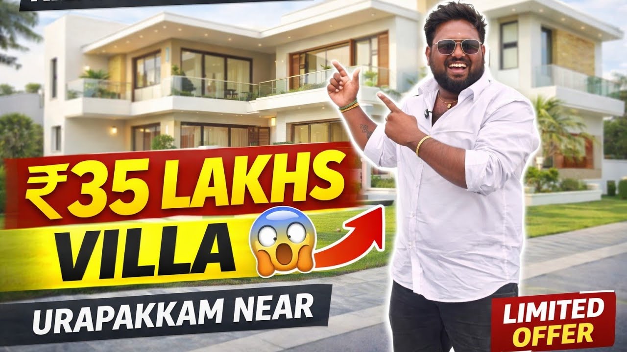 😱 Chennai-la ₹35 Lakhs-க்கு Individual Villa! Urapakkam Kilambakkam plots for sale | Idea Mani