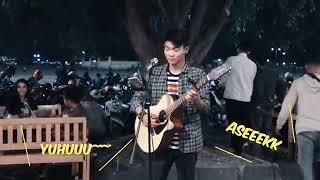 #trisuaka #coveracoustik #cahyo Kertoyono di cover trisuaka hingga lagu alon2