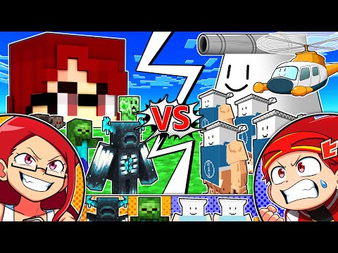 セキュリティハウス大戦争！最強の母vs天才キッズ【マイクラ/マインクラフト】
