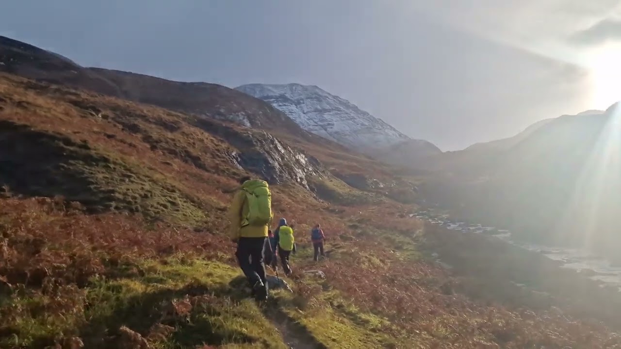Conival early morning glow