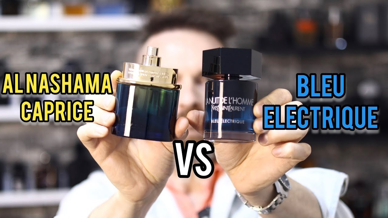 ラタファ・カプリス・アル・ナシャマ 香水 【 ブルーエレクトリック 似】 Lattafa Al Nashama Caprice Review! La Nuit de L'homme Bleu