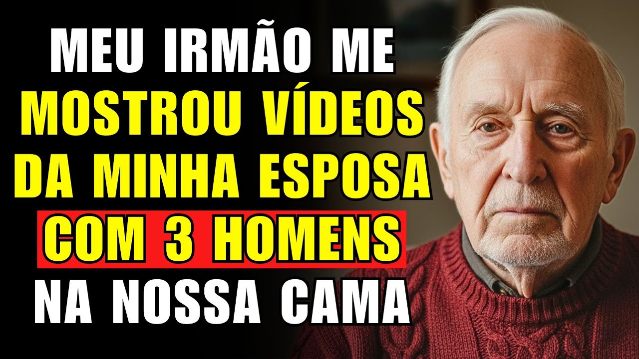 MEU IRMÃO ME MOSTROU VÍDEOS DA MINHA ESPOSA COM 3 HOMENS NA NOSSA CAMA! 👴❤️ HISTÓRIA REAL DESTE AVÔ