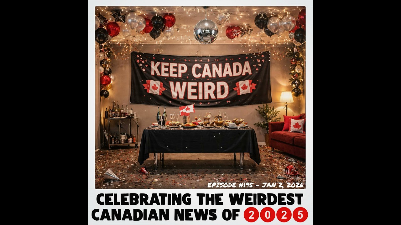 KEEP CANADA WEIRD - 195 - 2026/01/02 - Canada's WEIRDEST stories of 2025