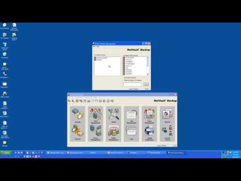 How to setup Domain Management in NetVault without having to access the NetVault server