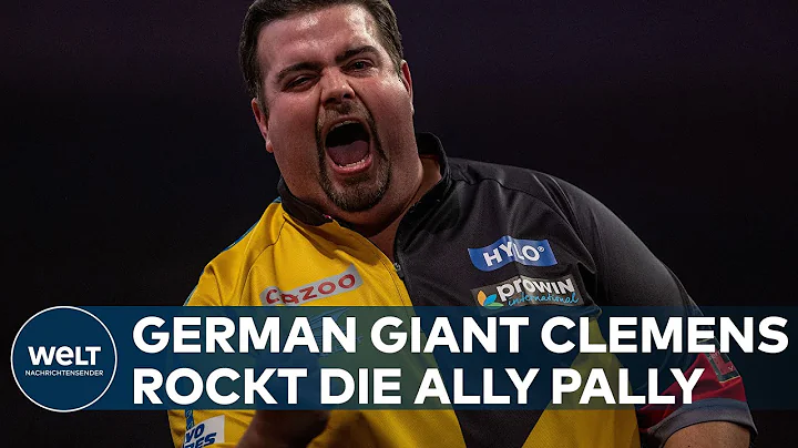 DARTS WM 2022: Ally Pally - "German Giant" Gabriel...